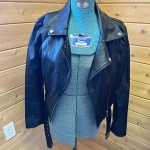 Elodie faux leather jacket